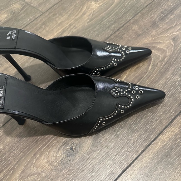 Jeffrey Campbell Bite- Me Heel Black Size 8 - Picture 6 of 8